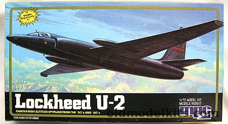 MPC 1/72 TWO Lockheed U-2 - Gary Powers U-2B / 6512th Test Group U-2C And U-2D, 1-4311 plastic model kit